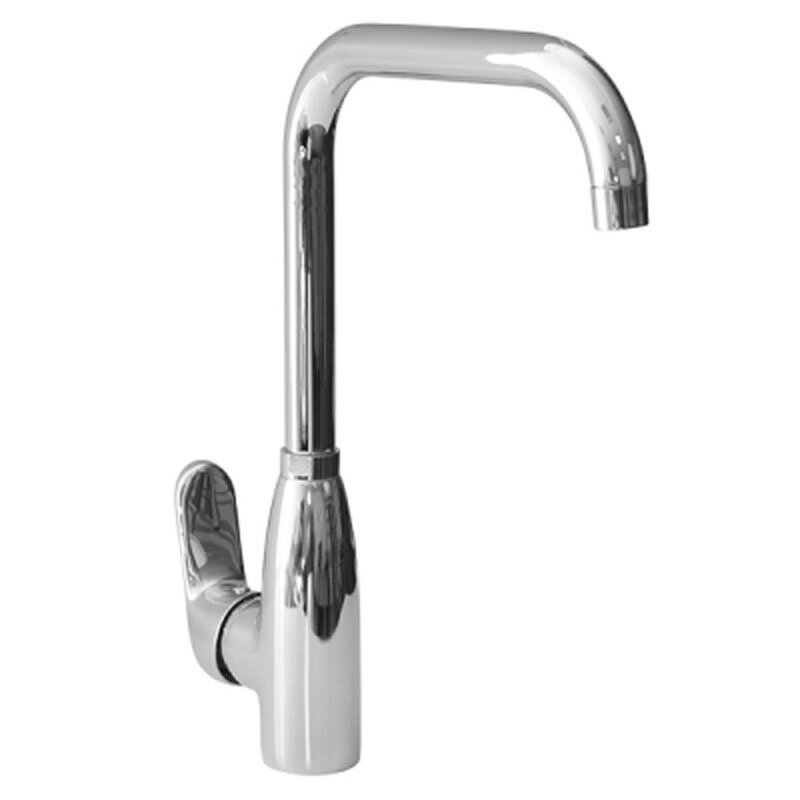 Изображение товара Смеситель для кухонной мойки 40k Mixline ML13-032, боковая ручка, хром