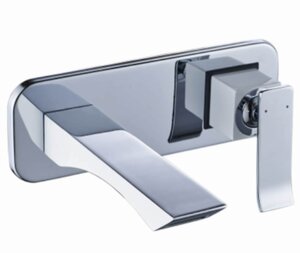 Изображение товара Смеситель для раковины Lemark Contest LM5826CW, хром/белый