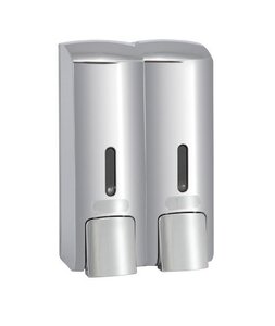 Изображение товара Диспенсер двойной для жидкого мыла Bemeta Hotel 121209132, хром глянцевый