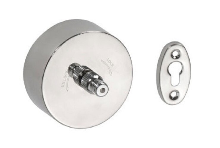 Изображение товара Веревка для белья Bemeta Hotel белая настенная 9.5 x 4.5 x 9.5 см