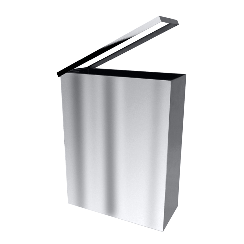 Изображение товара Ведро для мусора 25 л Bemeta Hotel с хромовым покрытием