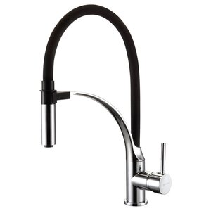 Изображение товара Смеситель Lemark Соул/Soul LM6007C для кухонной мойки, хром/черный