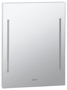 Изображение товара Зеркало Bemeta Hotel 127201669 60 x 3.5 x 80 см с подсветкой и часами