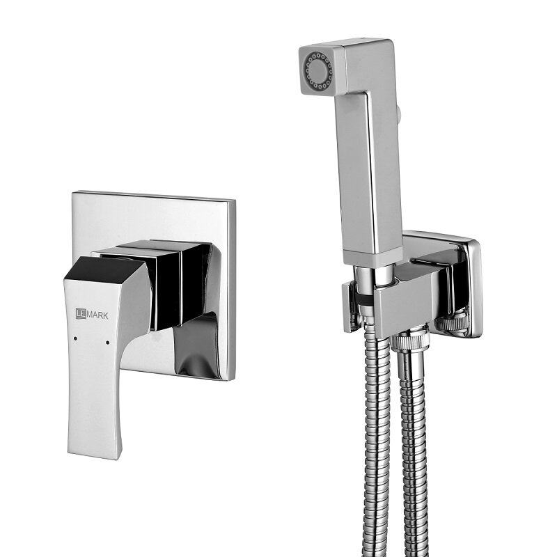 Изображение товара Гигиенический душ Lemark Unit, LM4519C, со смесителем, хром