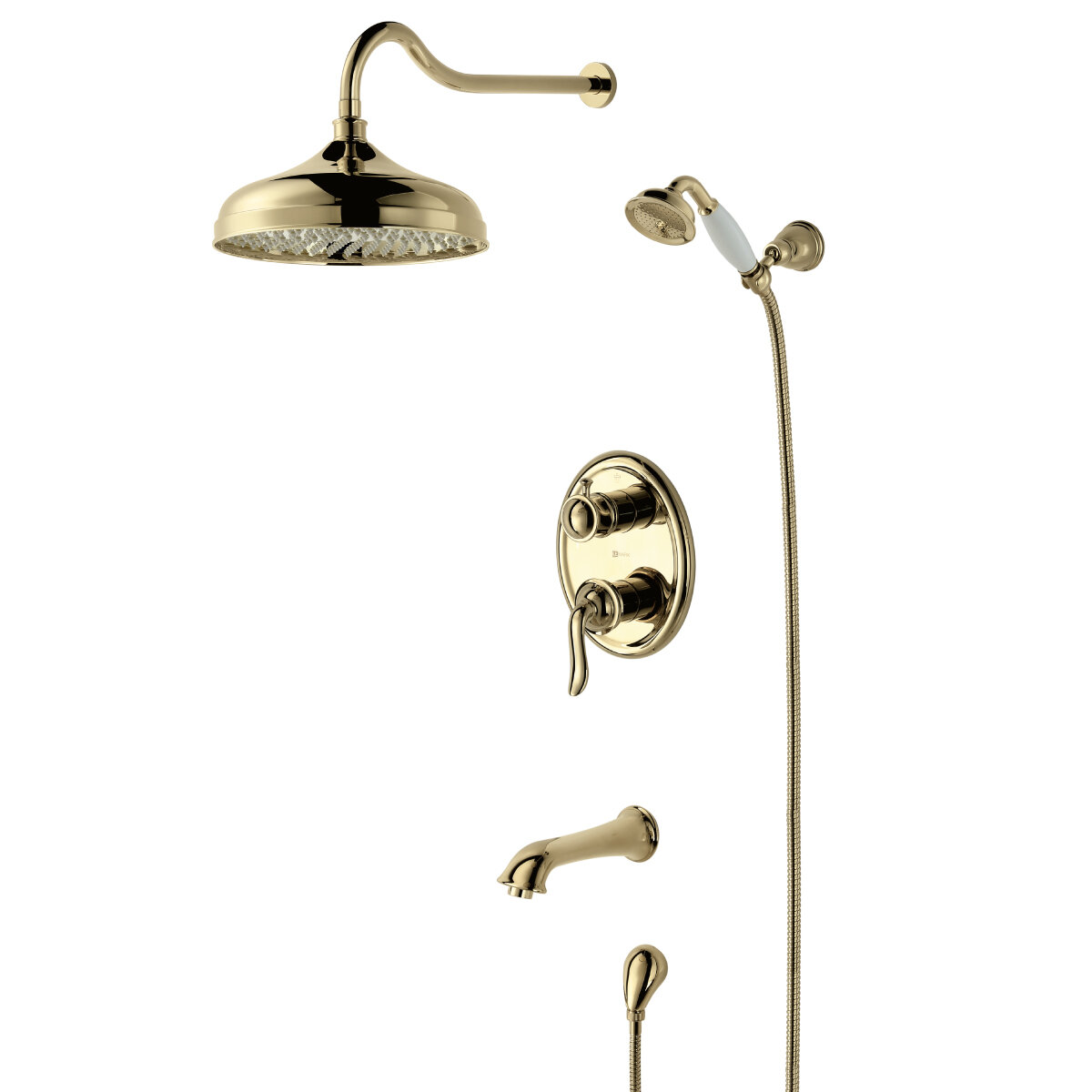 Изображение товара Душевая система Lemark Brava LM4722G с лейкой Тропический дождь и управлением однорычажным