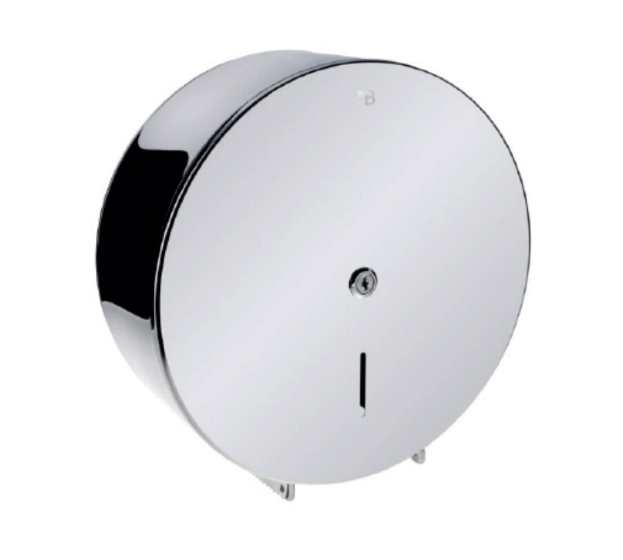 Изображение товара Диспенсер для туалетной бумаги Bemeta Hotel 148312081 с замком и глянцевым хромом