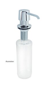 Изображение товара Дозатор встраиваемый для жидкого мыла Bemeta Hotel 152109122 5.5 x 12.5 x 27 см, хром глянцевый