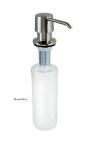 Изображение товара Дозатор встраиваемый для жидкого мыла Bemeta Hotel 152109125, 5.5x12.5x27 см, хром матовый