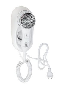Изображение товара Фен с держателем Bemeta Hotel 945533074 11 x 14 x 27 см, белый