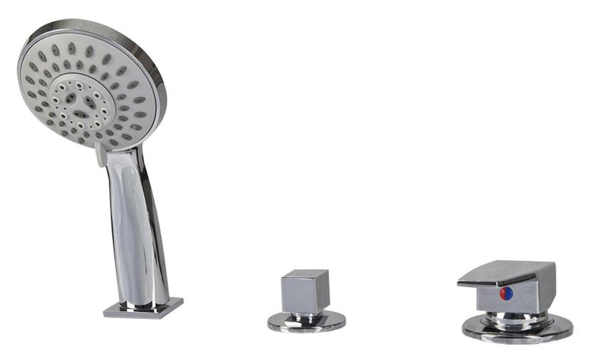 Изображение товара Смеситель Aquanet 00138004 на борт ванны хром каскадный однорычажный
