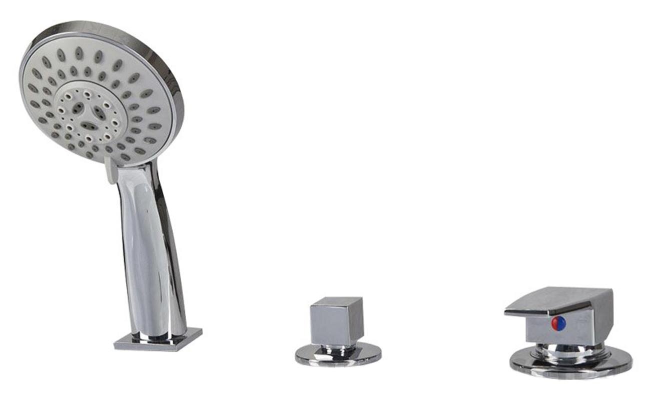 Изображение товара Смеситель Aquanet 00138004 на борт ванны с каскадным изливом