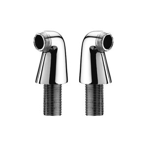 Изображение товара Комплект переходников Lemark LM8556CR, для установки настенного смесителя на борт ванны (2 шт), хром