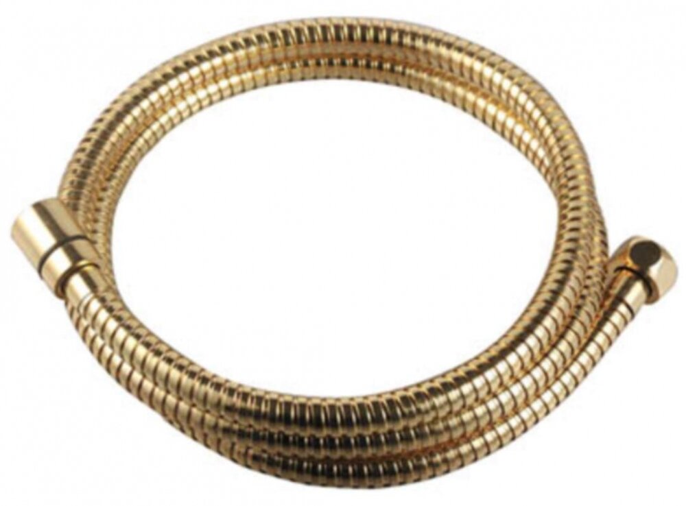 Изображение товара Душевой шланг Lemark LE8037B-Gold 150 см с вращением и золотым покрытием