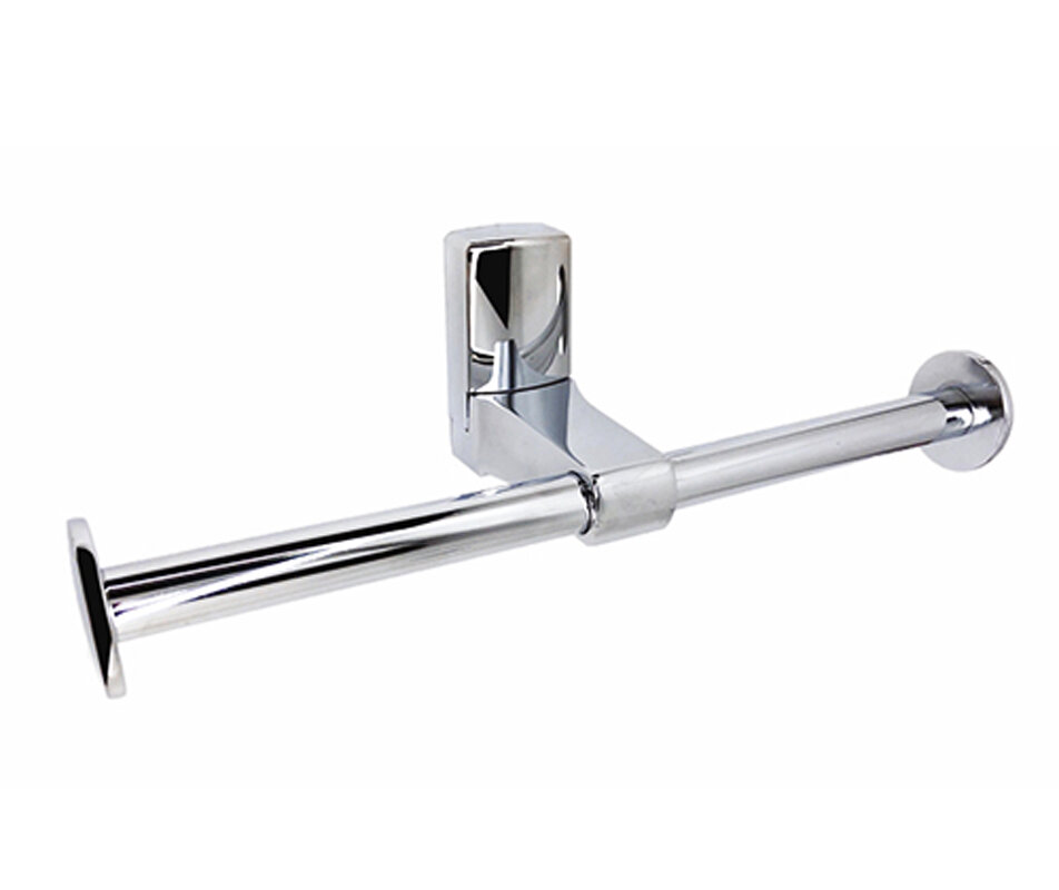 Изображение товара Двойной держатель для туалетной бумаги WasserKRAFT Leine 25 см хром Германия