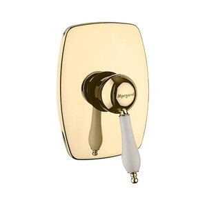 Изображение товара Смеситель для душа Margaroli Classica RU1007AA01GD с внутренней частью золото