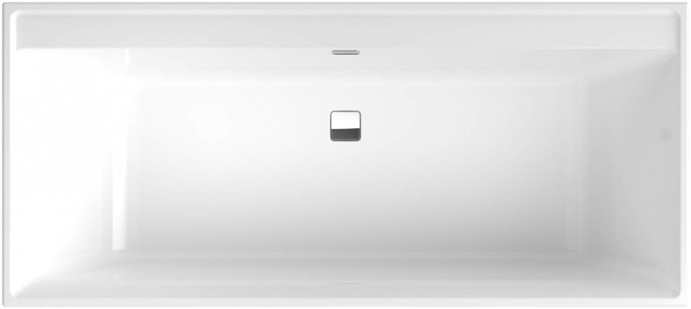 Изображение товара Ванна Villeroy&Boch Collaro UBA160COR2DV-RW, 160 x 75 см, Stone White/chrome Изображение товара Ванна Villeroy&Boch Collaro UBA160COR2DV-RW, 160 x 75 см, Stone White/chrome