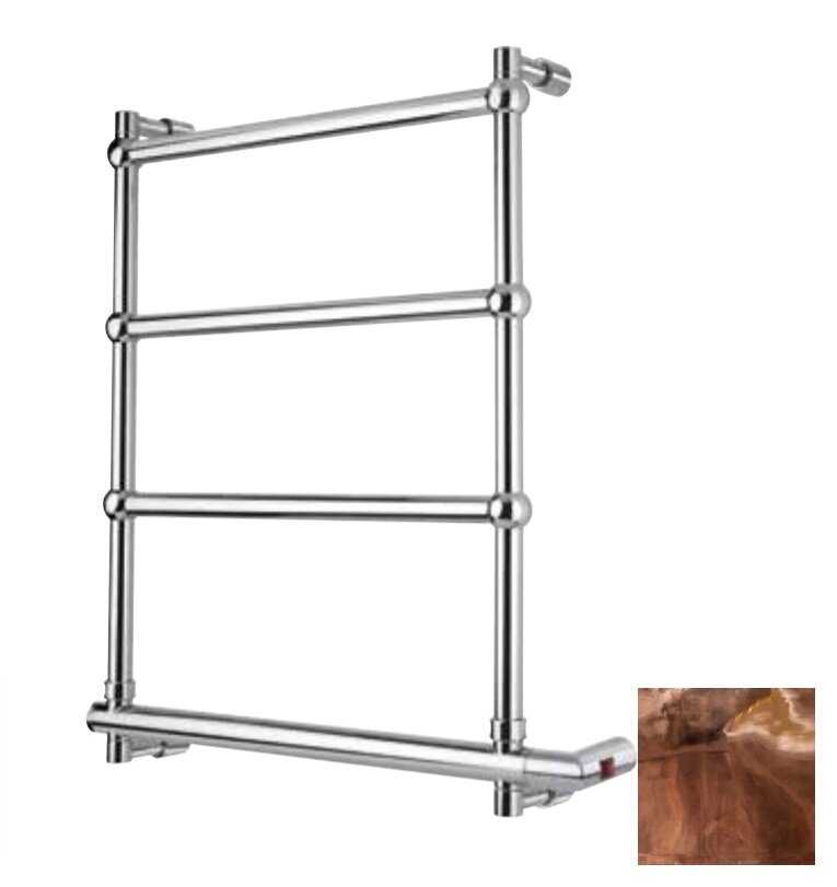 Изображение товара Электрический полотенцесушитель Margaroli Sole 542 BOX 5424704OBNB бронза 65.7 см