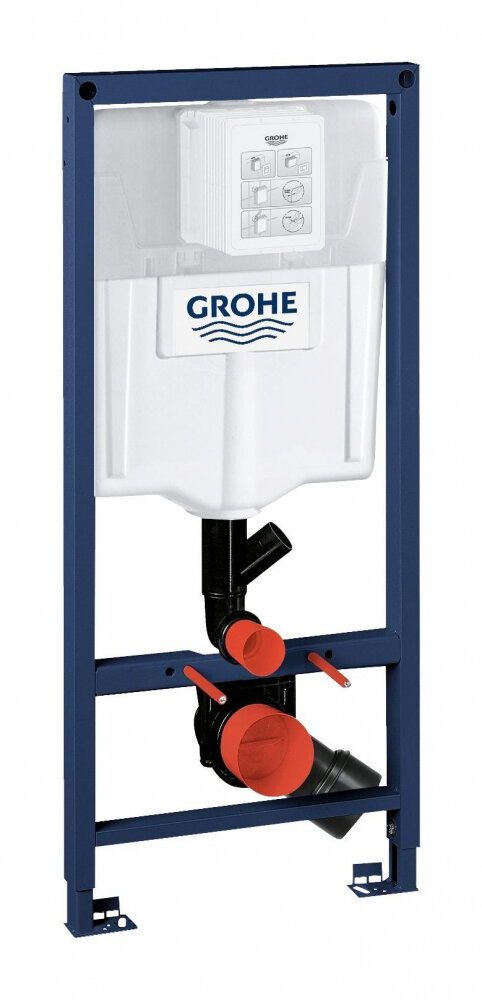 Изображение товара Инсталляция Grohe Rapid SL для подвесного унитаза с пневматическим клапаном