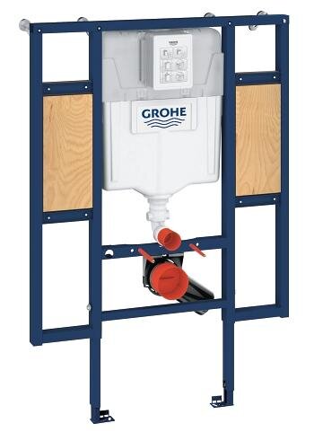 Изображение товара Инсталляция для подвесного унитаза Grohe Rapid SL 39140000, Германия