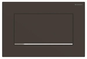 Изображение товара Клавиша Geberit Sigma Type 30 115.893.14.1, черный, смыв/стоп (не оставляет отпечатки пальцев)