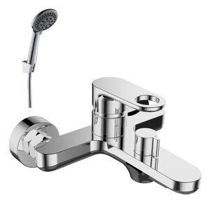 Изображение товара Смеситель Rossinka RS33-31 для ванны и душа с монолитным коротким изливом