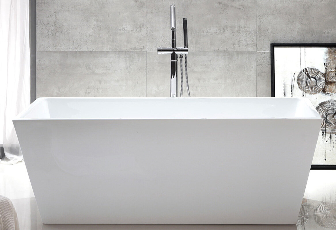 Изображение товара Акриловая ванна Abber AB9224-1.6 160х80 см отдельно стоящая