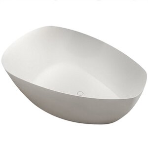 Изображение товара Ванна из искусственного камня Riho Toledo 158 x 110 см, отдельностоящая, белая