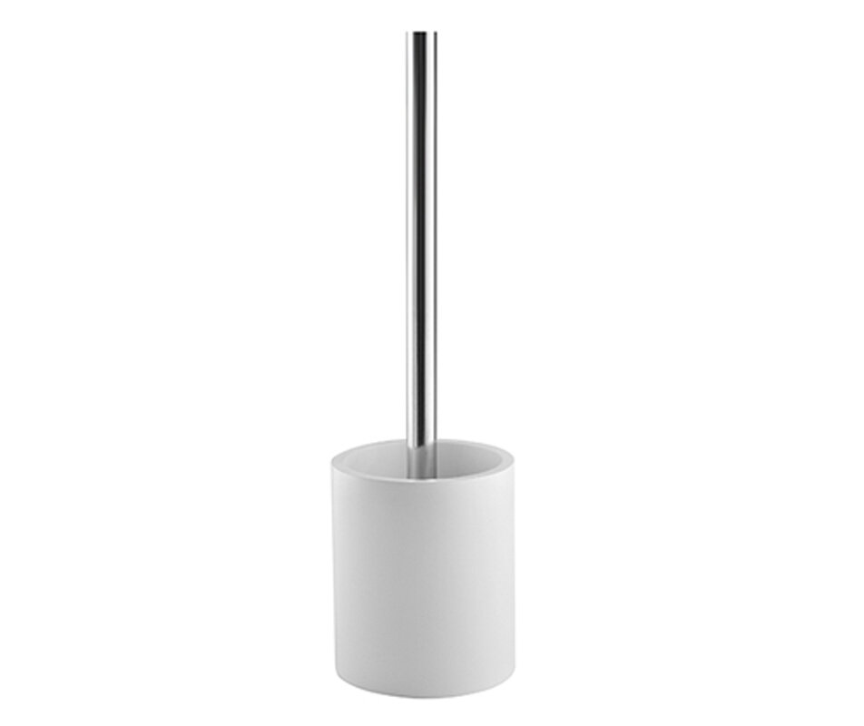 Изображение товара Ершик для унитаза WasserKRAFT Berkel K-4927 напольный хром и белый