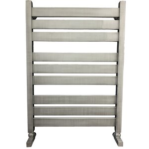 Изображение товара Полотенцесушитель водяной Ника Modern ЛМ 7 80 x 50 см, с вентилями, matt antique silver