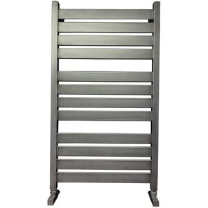 Изображение товара Полотенцесушитель водяной Ника Modern ЛМ 7 100 x 50 см, с вентилями, matt antique silver