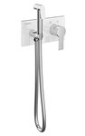 Гигиенический душ Teska Elsa, BTK64100W, со смесителем, хром - фото 1