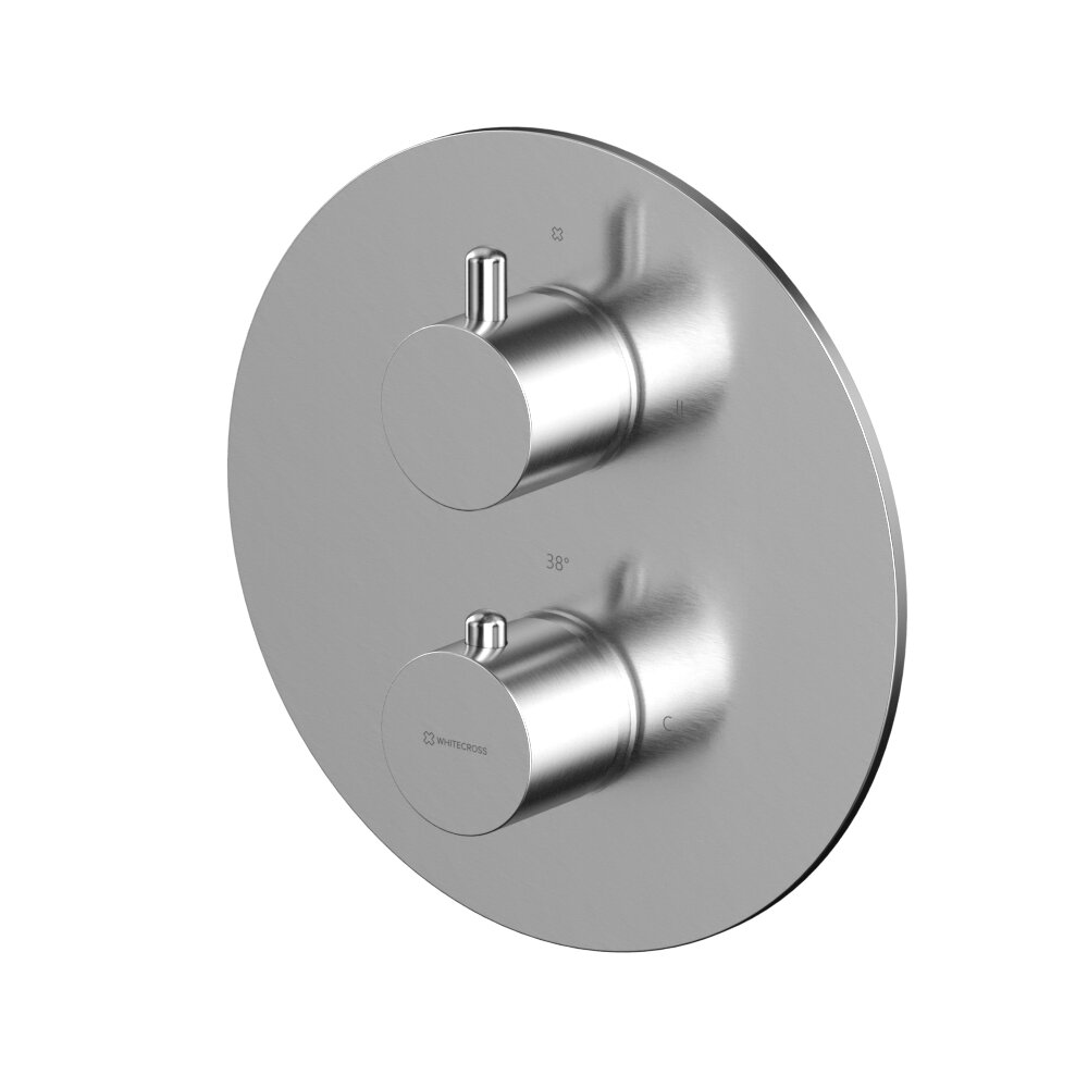 Изображение товара Смеситель для душа Whitecross Y Brushed Nickel 2-Y1236NIB, термостатический, PVD никель брашированный Изображение товара Смеситель для душа Whitecross Y Brushed Nickel 2-Y1236NIB, термостатический, PVD никель брашированный