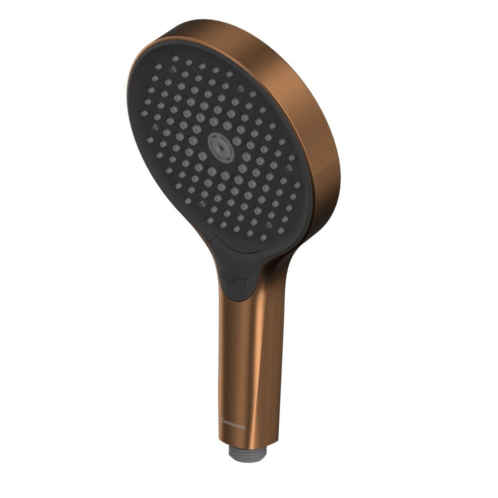 Изображение товара Душевая лейка Whitecross Y brushed copper TOP-CPB, 3 режима, цвет медь брашированная Изображение товара Душевая лейка Whitecross Y brushed copper TOP-CPB, 3 режима, цвет медь брашированная