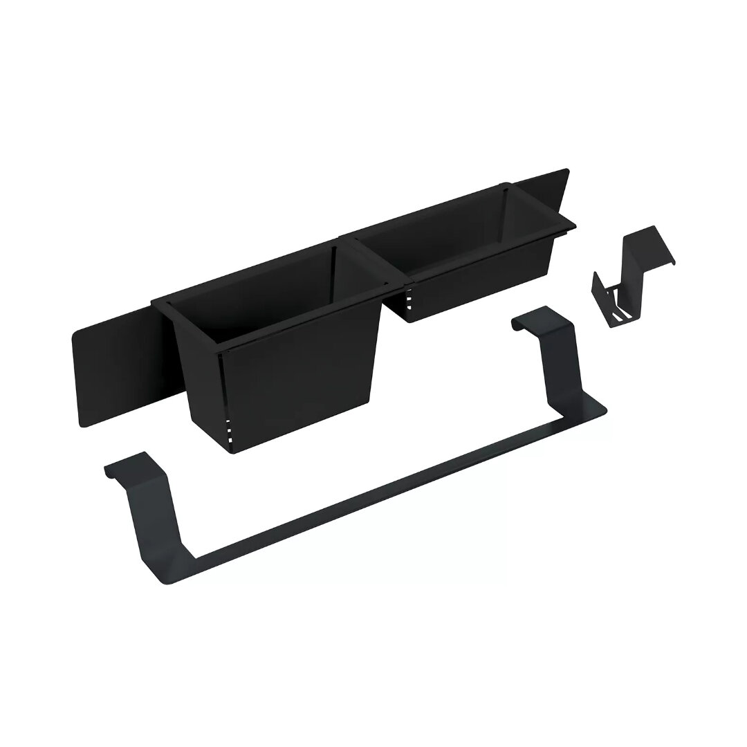 Изображение товара Комплект аксессуаров для кухонной мойки Deante Magnetic ZZMKN11O, цвет черный