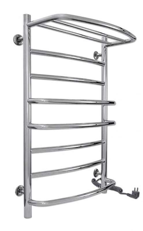 Изображение товара Полотенцесушитель Laris Евромикс, П8 с полкой 80 см хром