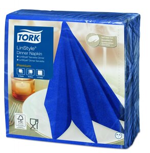 Изображение товара Нетканые салфетки Tork Linstyle 39x39 см (Блок: 12 уп. по 50 шт.)