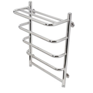 Изображение товара Полотенцесушитель Laris Стандарт, П5, с полкой, высота 66 см, ширина 50 см, правый, 73207375, хром