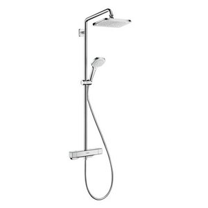 Изображение товара Душевая система Hansgrohe Croma E Showerpipe 280 1jet 27630000 c термостатом, хром