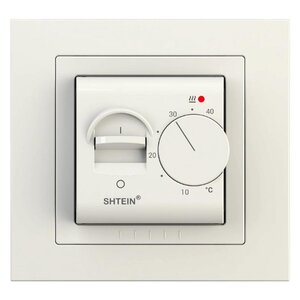 Изображение товара Терморегулятор SТ-300 слоновая кость механический с диапазоном +10° до +40°C
