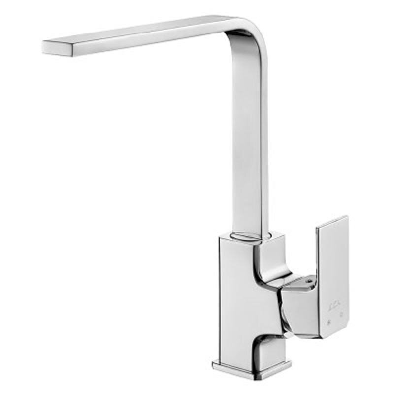 Изображение товара Смеситель E.C.A Tiera 102118065EX для кухни с Г-образным изливом