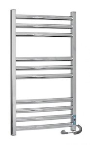 Изображение товара Полотенцесушитель Laris Атлант, П10, высота 90 см, ширина 50 см, правый, 73207432, со скрытым подключением 71401064-PR, хром