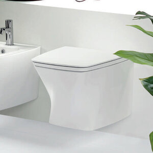 Изображение товара Подвесной унитаз Azzurra Hera HEVKSPE00000BI безободковый