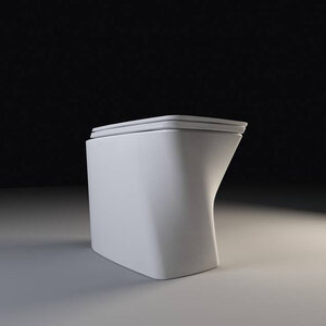 Изображение товара Приставной унитаз Azzurra Hera HEVCTPE00000BI, безободковый