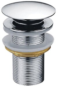 Изображение товара Донный клапан для раковины Creavit SF030, без перелива, хром