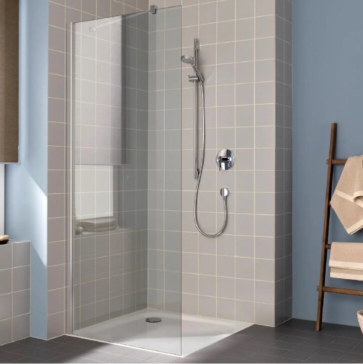 Изображение товара Kermi Cada Xs Walk-in 1200 — 120x200 см, прозрачное стекло 5 мм, профиль хром