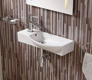 Изображение товара Раковина CeramaLux Серия N N 7947C подвесная, белый