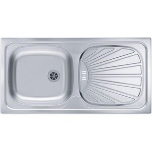 Изображение товара Мойка кухонная Alveus BASIC 80 SAT-60 из нержавеющей стали 860 x 435
