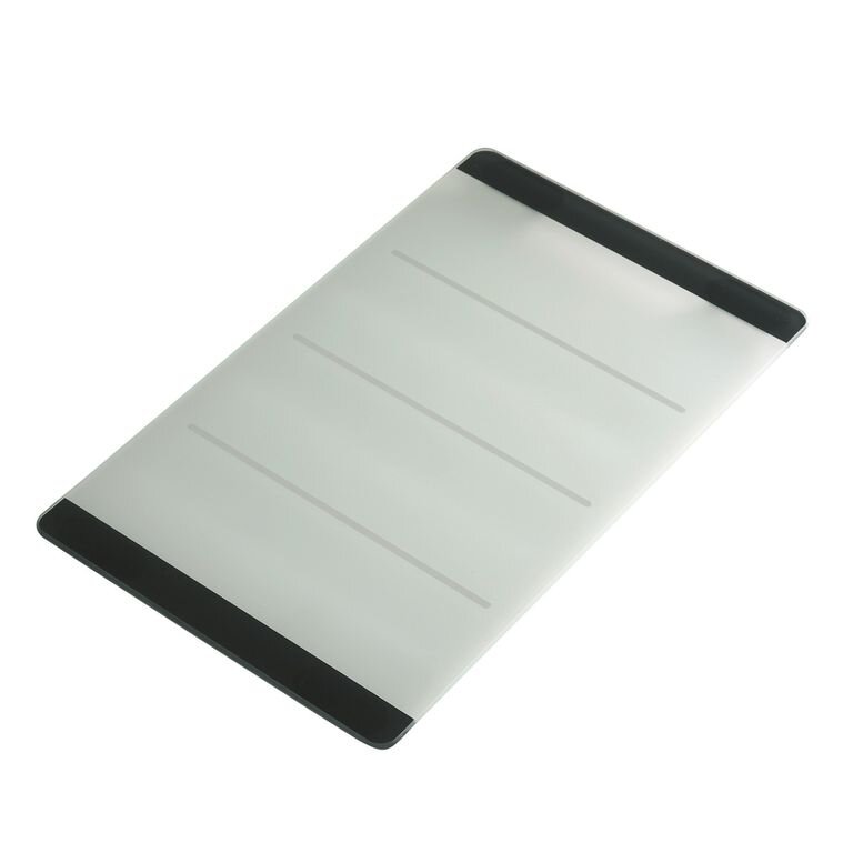 Изображение товара Стеклянная разделочная доска Alveus Line 1063063 21.5х35.5 белая для моек