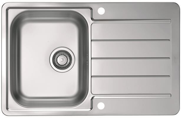 Изображение товара Мойка Alveus LINE MAXIM 80 SAT-90: нержавеющая сталь, 79x50 см, 34x40x19 см Изображение товара Мойка Alveus LINE MAXIM 80 SAT-90: нержавеющая сталь, 79x50 см, 34x40x19 см