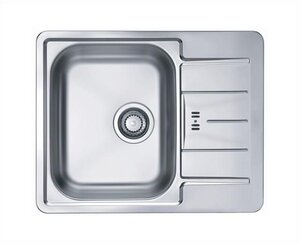 Изображение товара Кухонная мойка ALVEUS LINE NAT-60 61.5x50 см нержавеющая сталь Словения